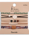 K'Lani Hair Tie Bracelets- Set of 5