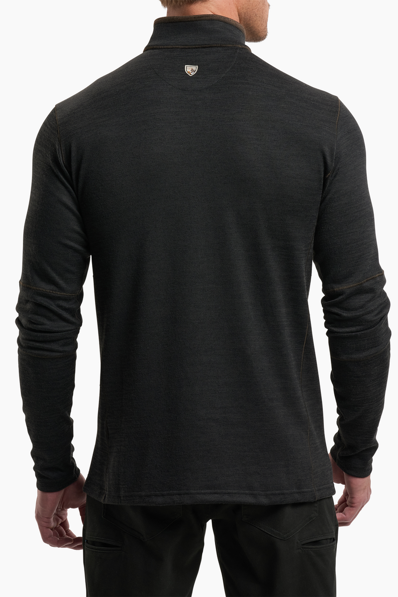 Ryzer Men's 1/4 Zip Fleece: Desert Night