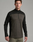 Ryzer Men's 1/4 Zip Fleece- Tarmac