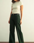 In the Forest High Rise Stretchy Wide Leg Jean