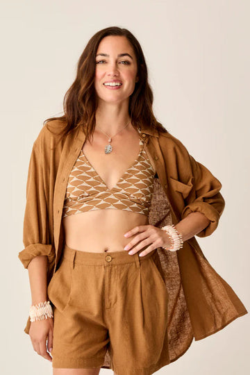 Taylor Linen Tunic Shirt
