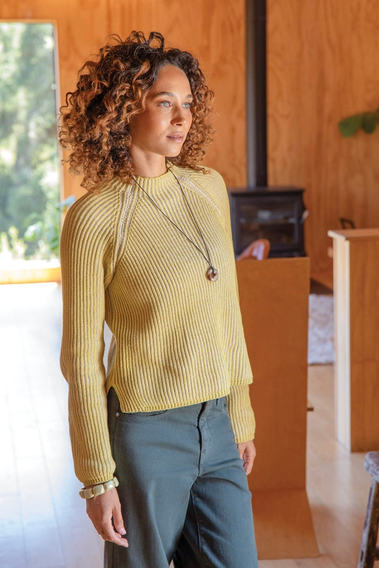 Carve Ivy Reversible Mock Neck Sweater