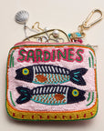 Beaded Sardine Tin Clutch Bag