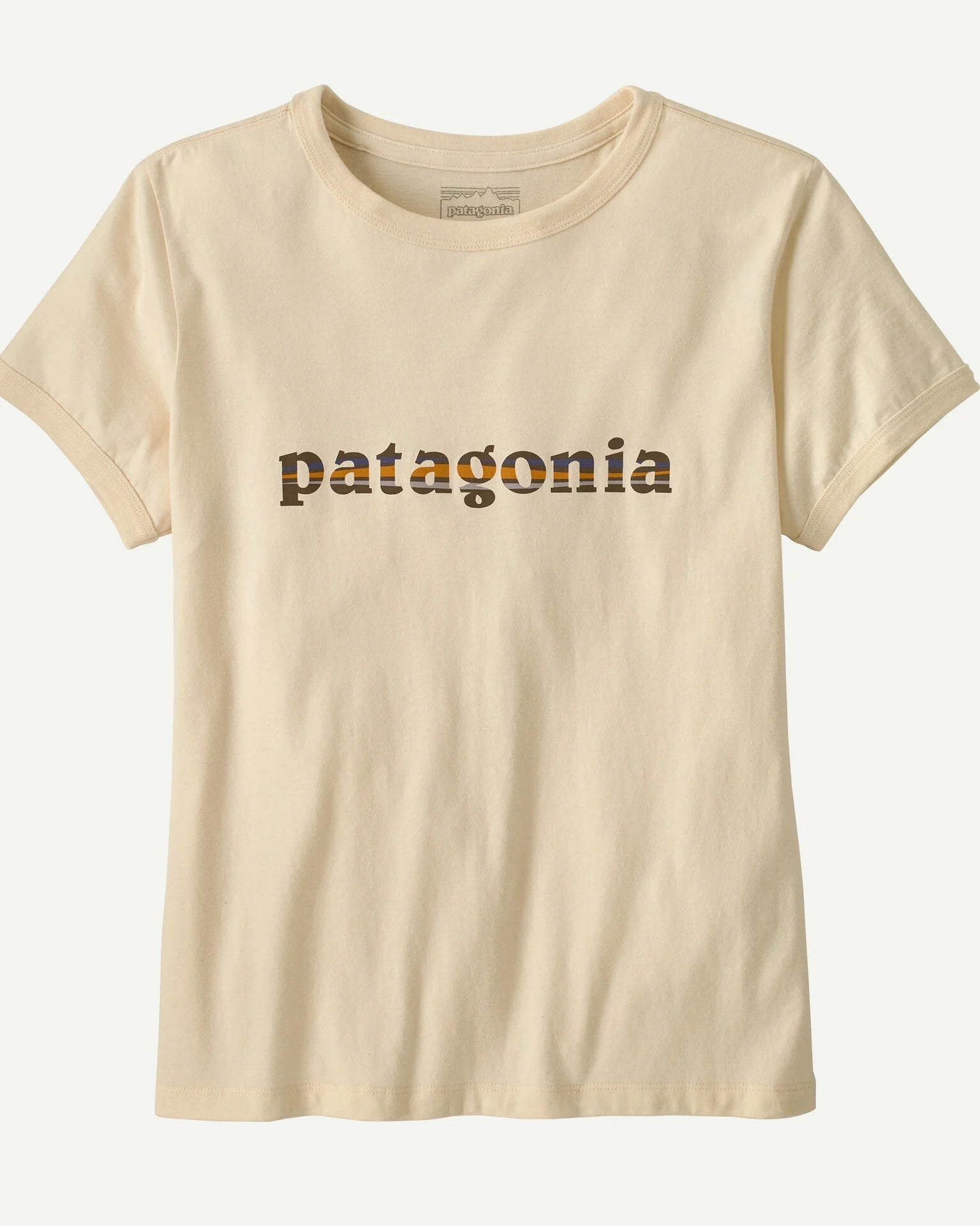 Patagonia W's '73 Text Logo Ringer T-Shirt