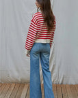Badger Striped Knit Sweater