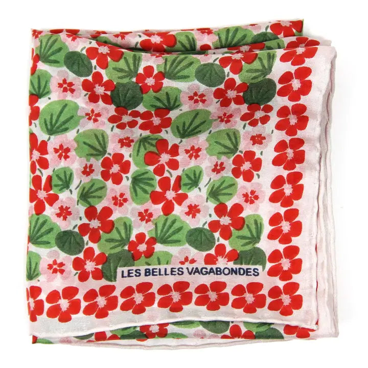 Les Belles Vagabondes Mini Silk Scarf