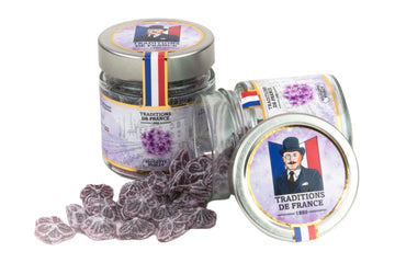 Traditions de France Handmade Hard Carndy - Violet