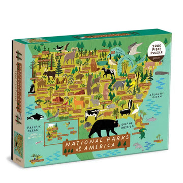 National Parks of America: 1000 Piece Puzzle