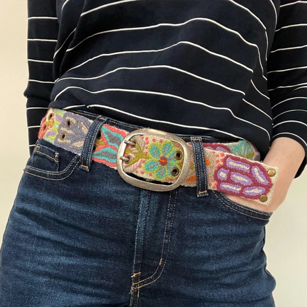 Jenny Krauss Folklorica Embroidered Wool Belt