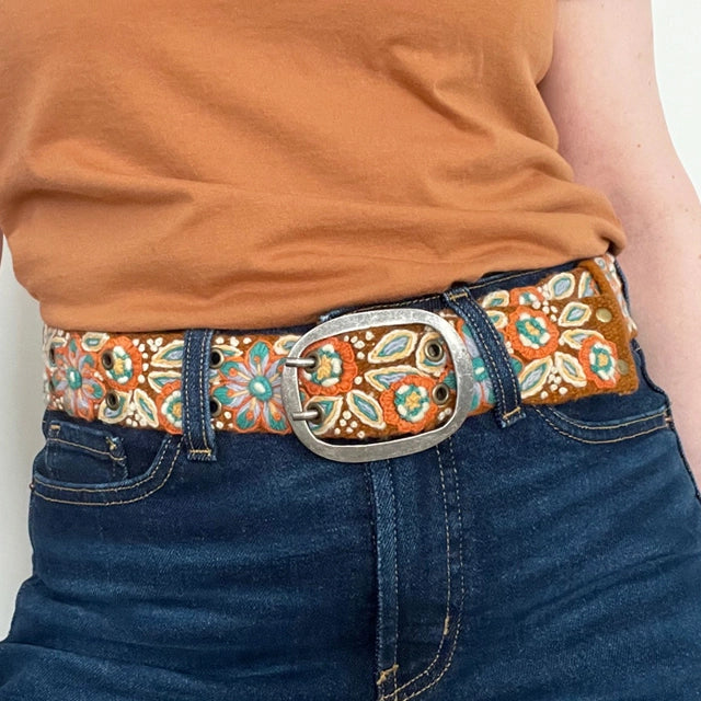 Jenny Krauss Ground Cover Embroidered Belt