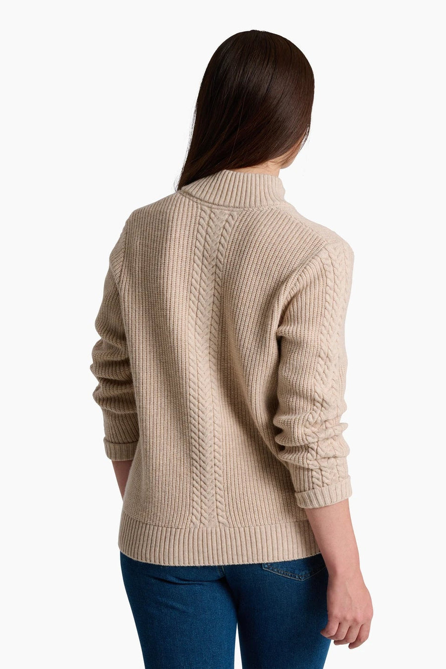 Kuhl W's Fireside Henley Sweater: Natural