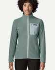 Patagonia W's R1 Air Fleece Jacket: Blue Sage