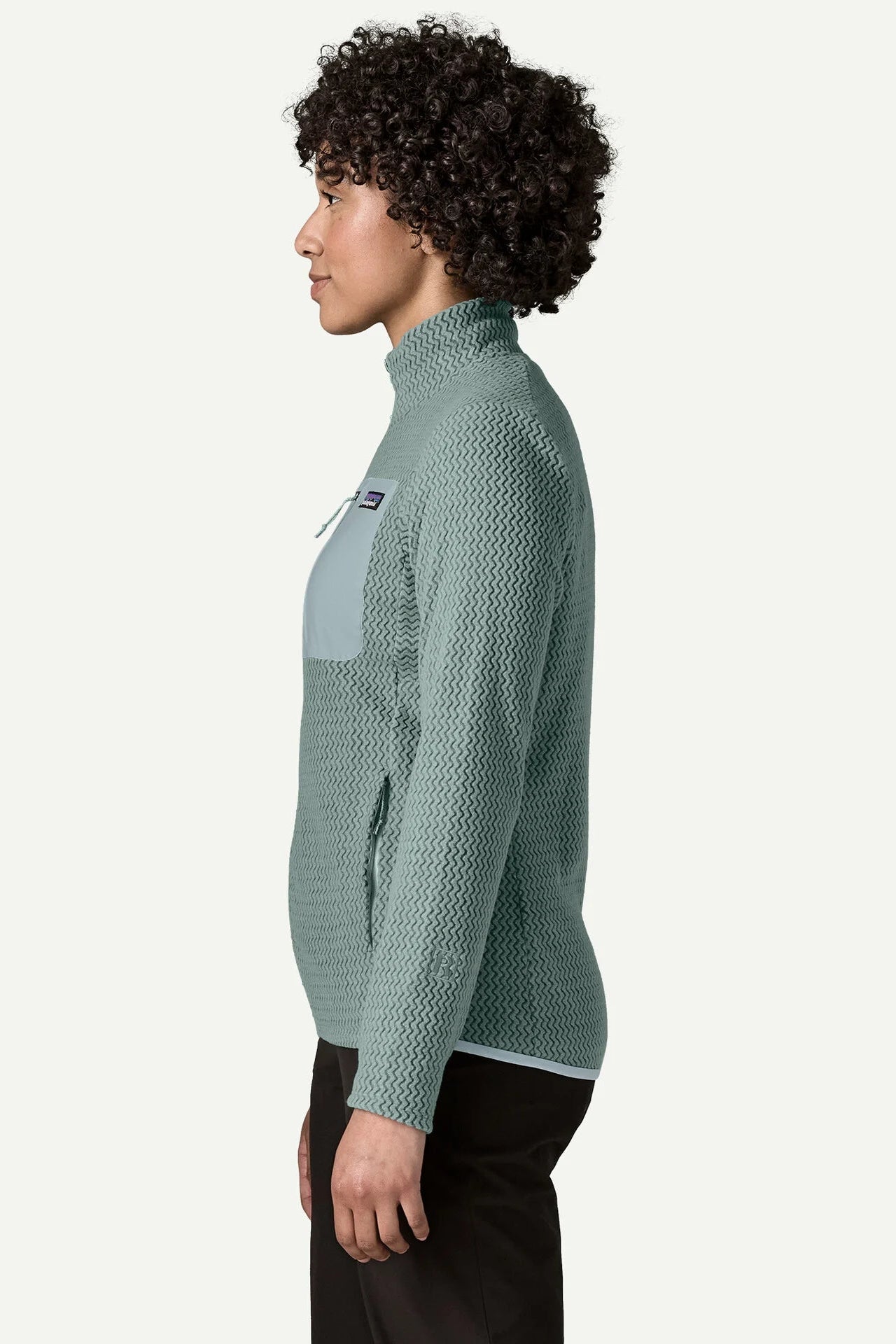 Patagonia W's R1 Air Fleece Jacket: Blue Sage