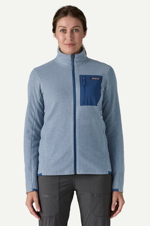 Patagonia W's R1 Air Fleece Jacket: Barnacle Blue