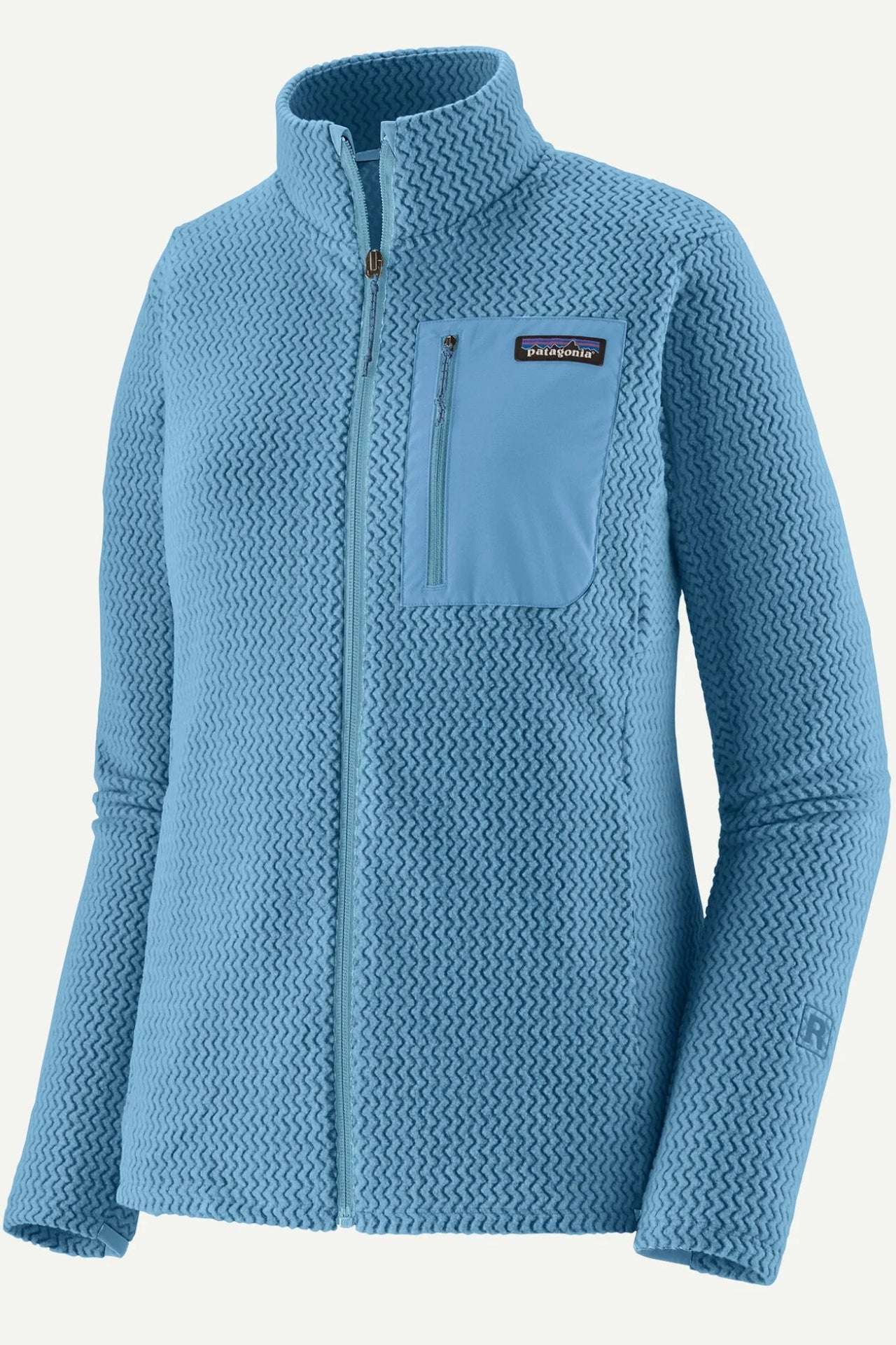 Patagonia W's R1 Air Fleece Jacket: Shore Blue