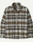 Patagonia M's Fjord Flannel Shirt: Blizzard Salt Grey