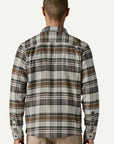 Patagonia M's Fjord Flannel Shirt: Blizzard Salt Grey