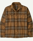 Patagonia M's Fjord Flannel Shirt: Catch Deer Brown