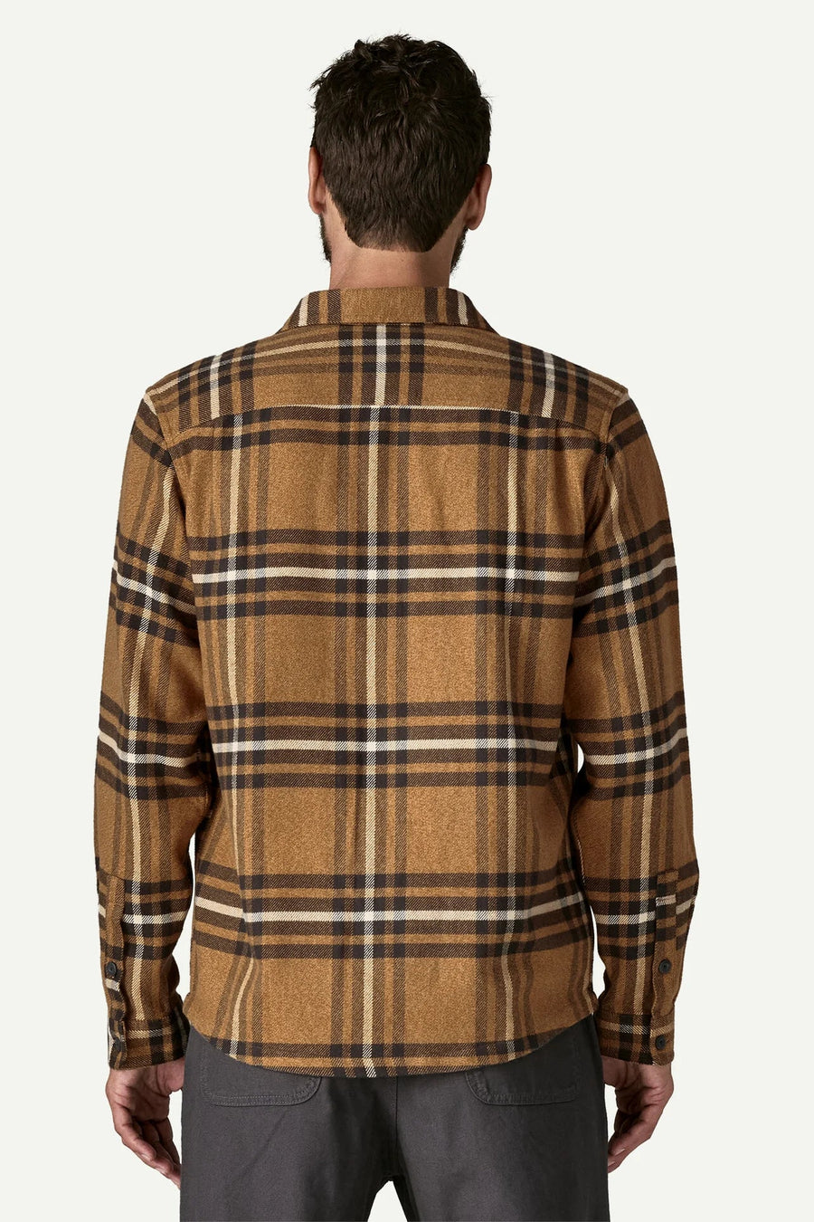 Patagonia M's Fjord Flannel Shirt: Catch Deer Brown