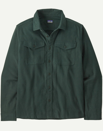 Patagonia M's Fjord Flannel Shirt: Whole Weave: Old Growth Green