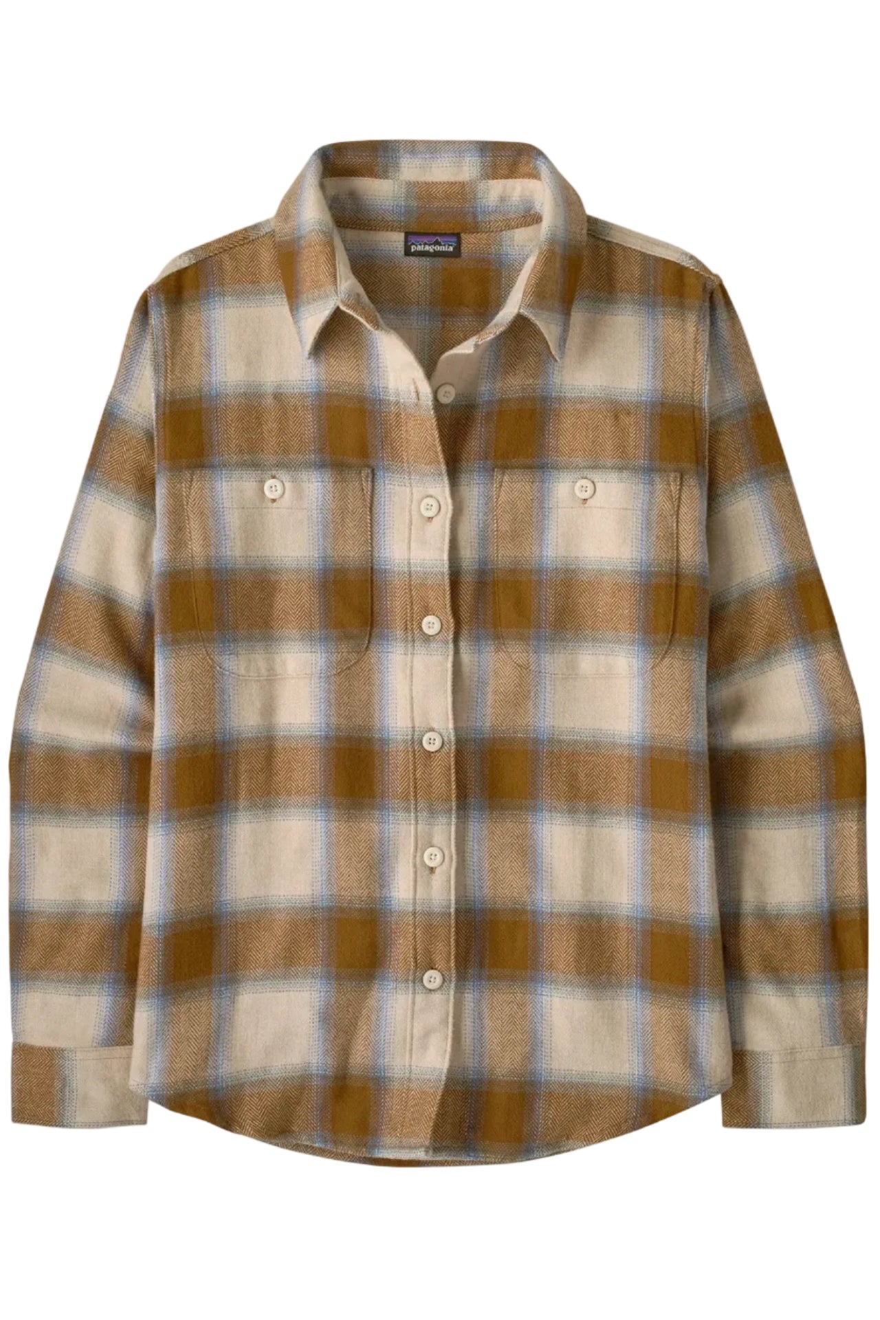 Patagonia W's Fjord Flannel Shirt-Eclipse: Nest Brown