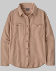 Patagonia W's Fjord Flannel Shirt-Tundra Twill: Moonrise Taupe