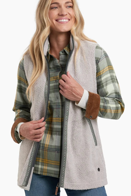 Kuhl W's Sherpa Hygge Vest: Natural