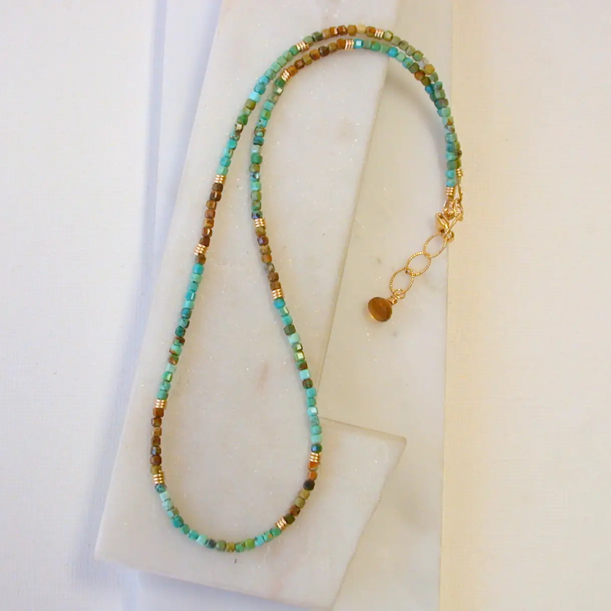 Turquoise Beaded Necklace