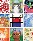 Artsy Cat 500 Piece Family Puzzle
