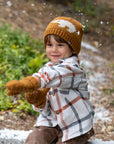 Little Bear Fleece Lined Knit Beanie