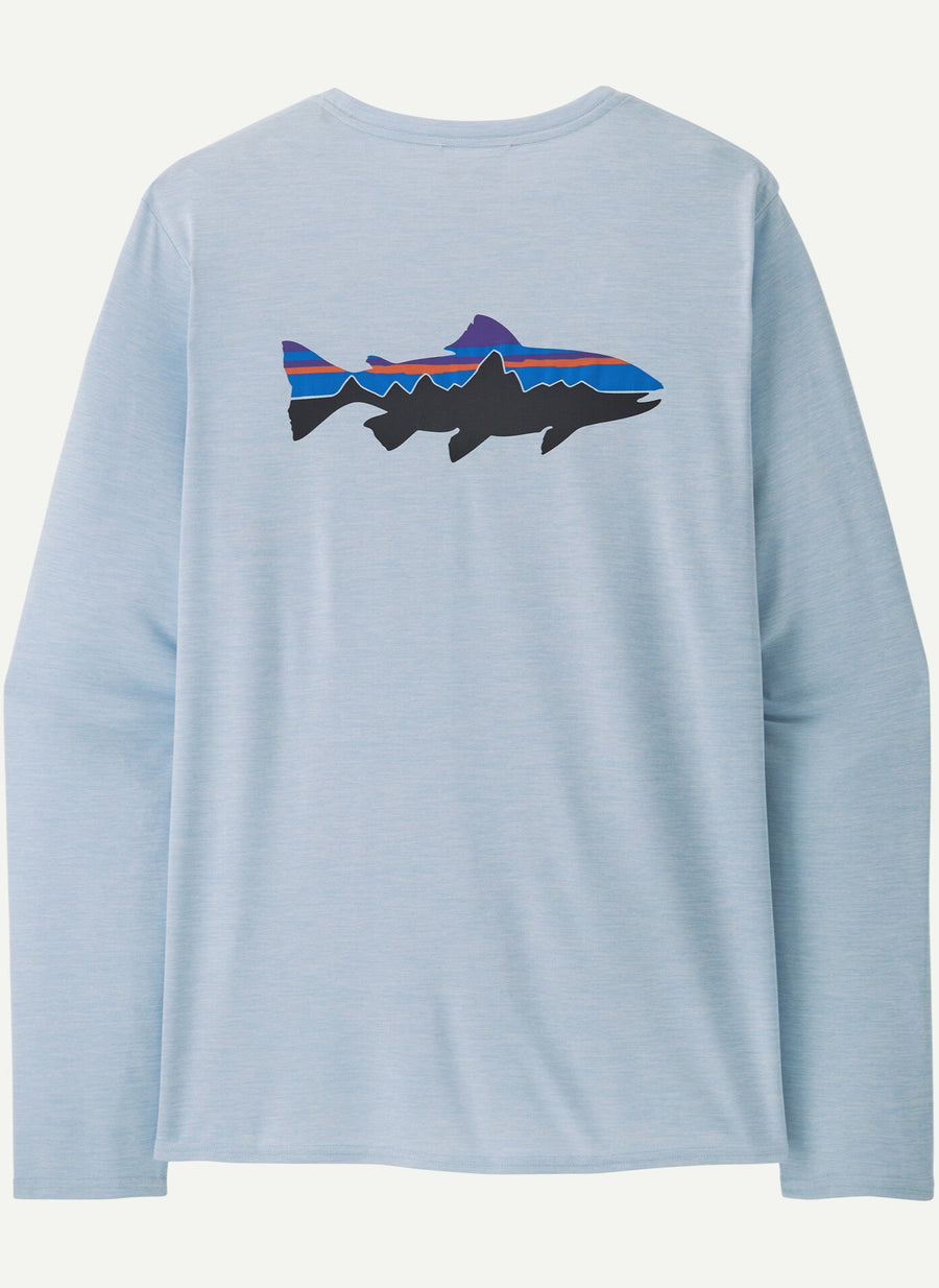 Patagonia M's Long Sleeve Cap Cool Daily Graphic Shirt