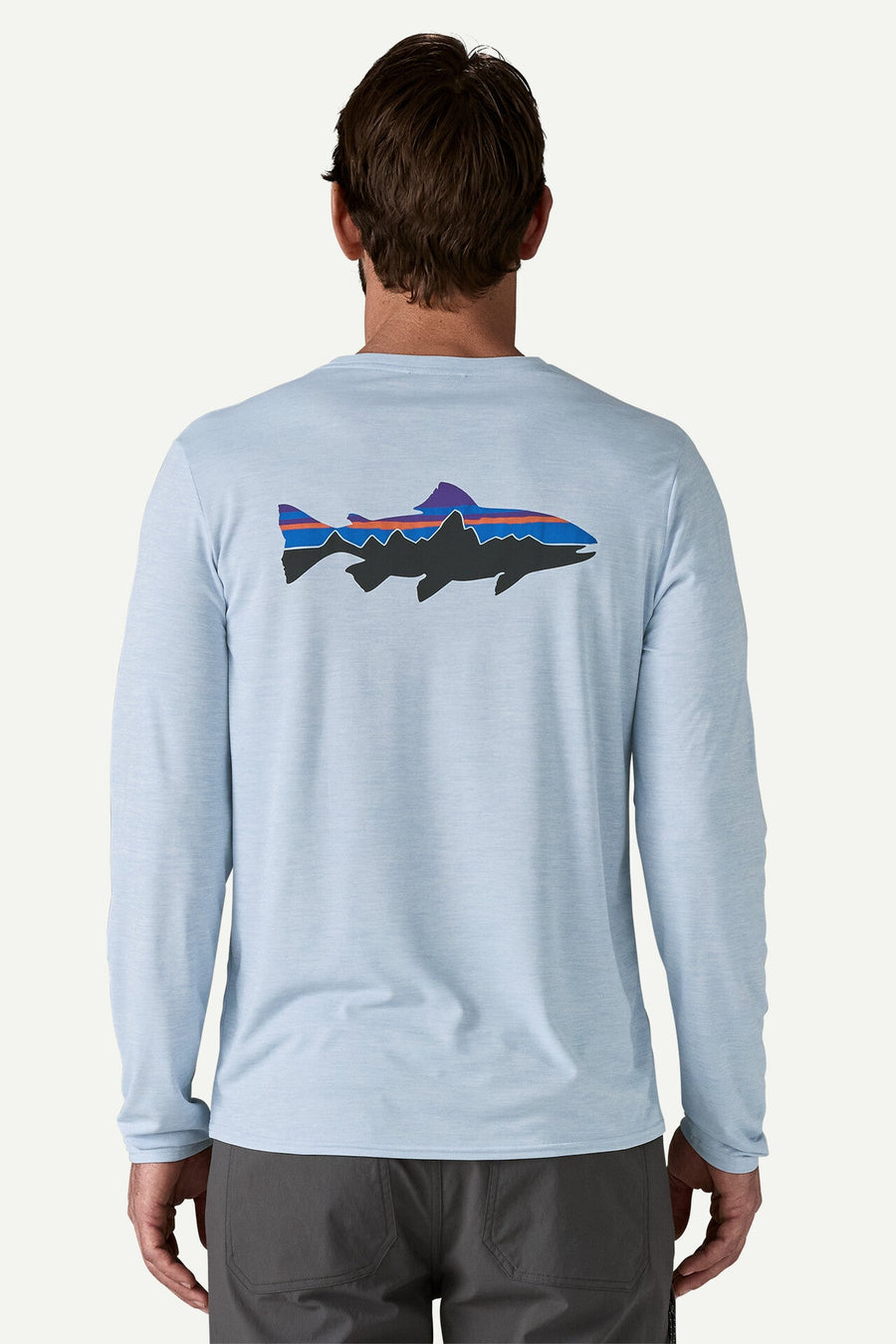 Patagonia M's Long Sleeve Cap Cool Daily Graphic Shirt