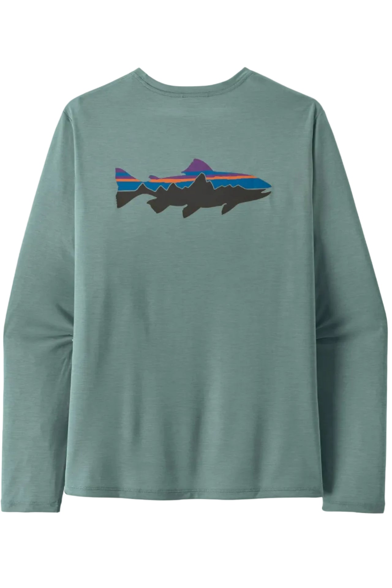 Patagonia M's Long Sleeve Cap Cool Daily Shirt-Fitz Roy Trout