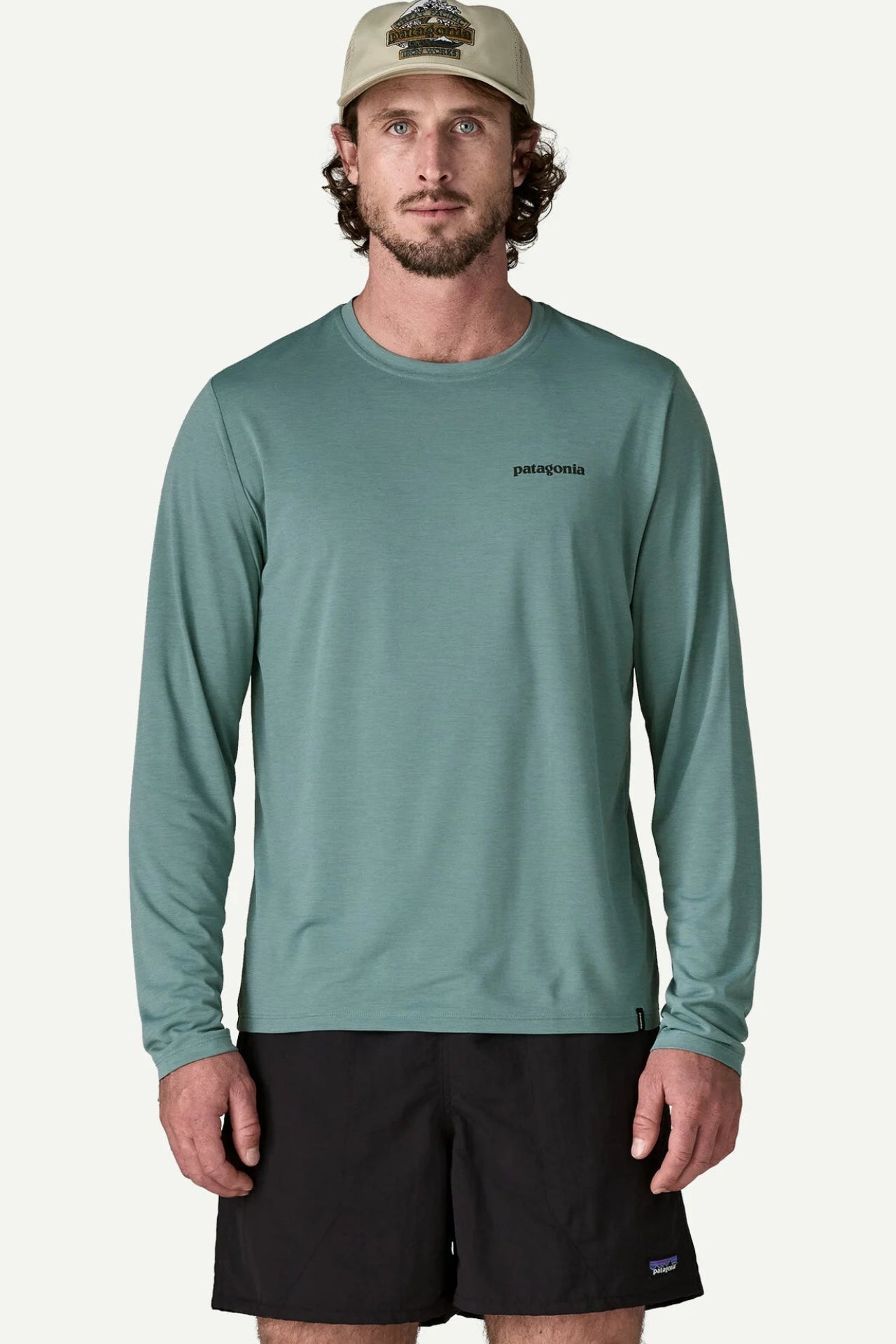 Patagonia M's Long Sleeve Cap Cool Daily Shirt-Fitz Roy Trout