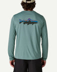 Patagonia M's Long Sleeve Cap Cool Daily Shirt-Fitz Roy Trout