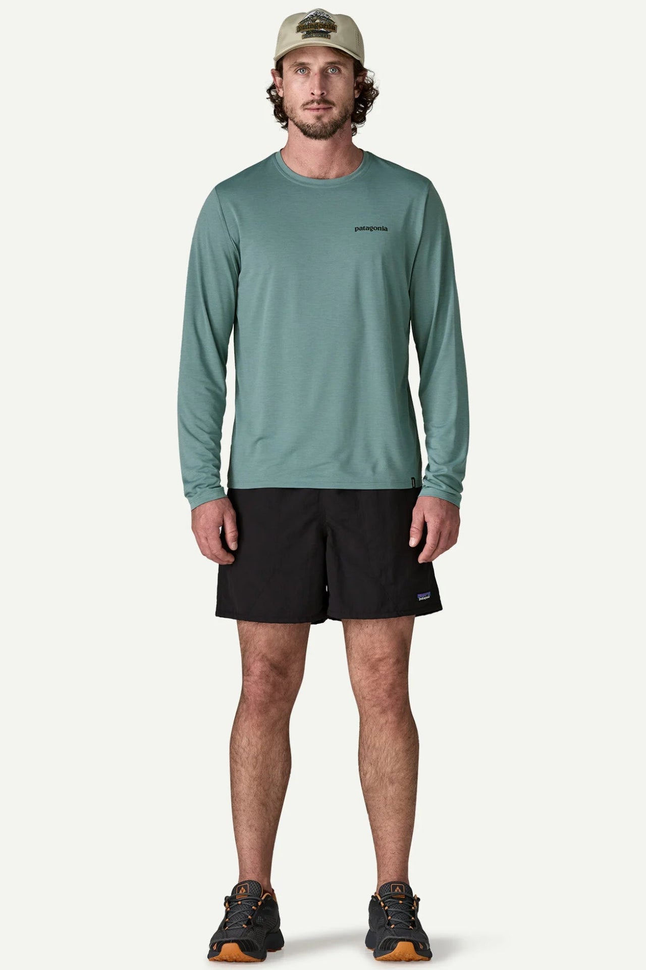 Patagonia M's Long Sleeve Cap Cool Daily Shirt-Fitz Roy Trout