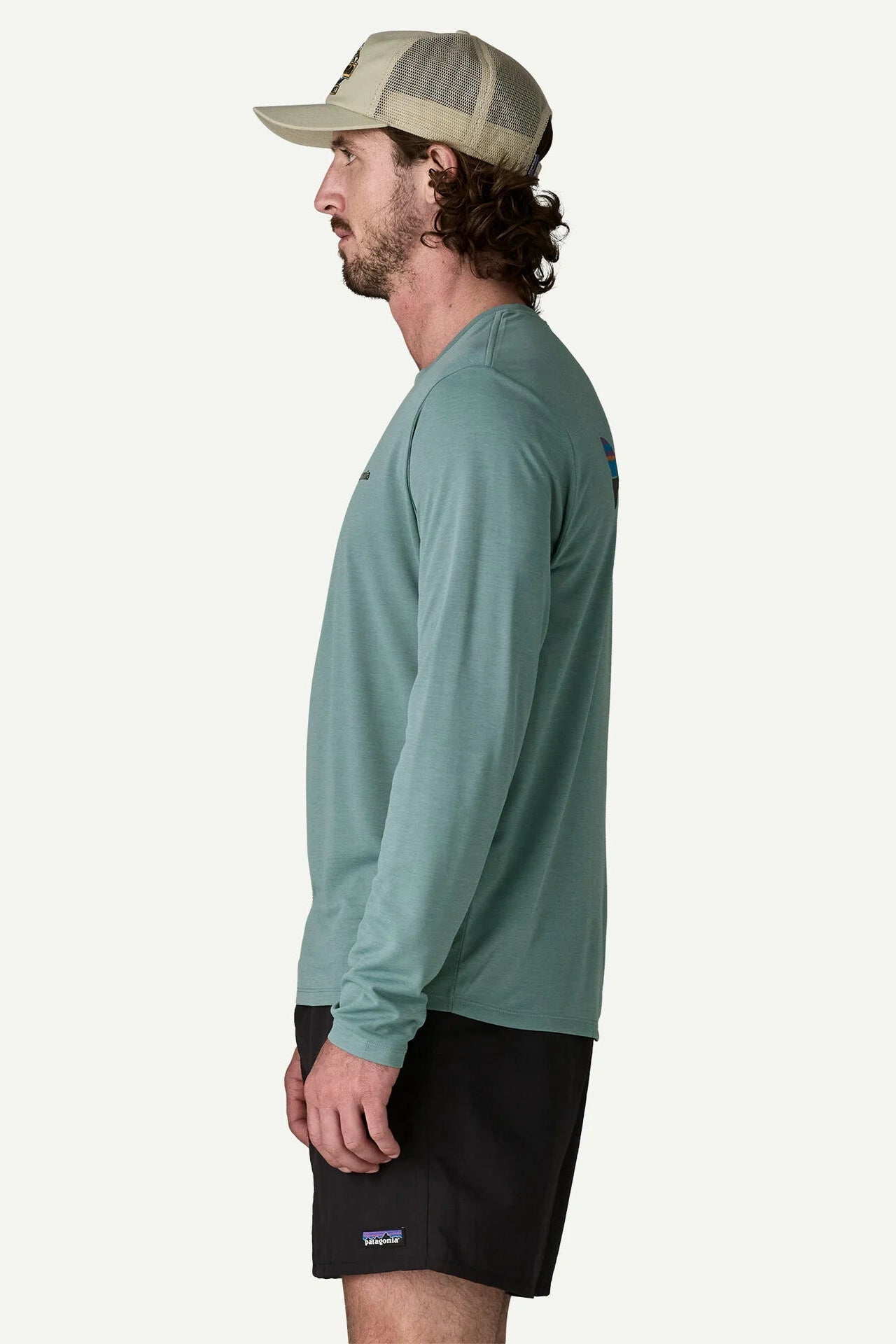 Patagonia M's Long Sleeve Cap Cool Daily Shirt-Fitz Roy Trout