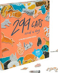 299 Cats (and A Dog) 300 Piece Cluster Puzzle