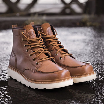 Sorel Slabtown '62 Moc Waterproof Boot-Velvet Tan
