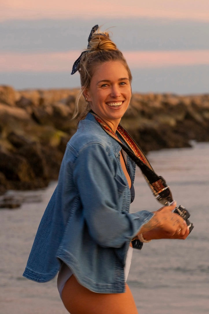 Flora Organic Denim Shacket