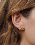 JK Petite Gold Knot Earrings