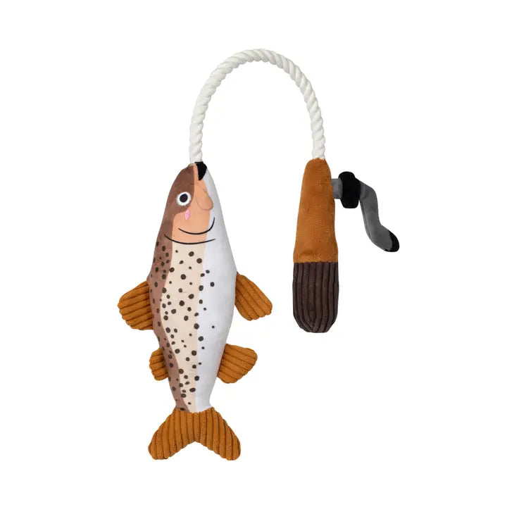 On the Line Plush Dog Toy