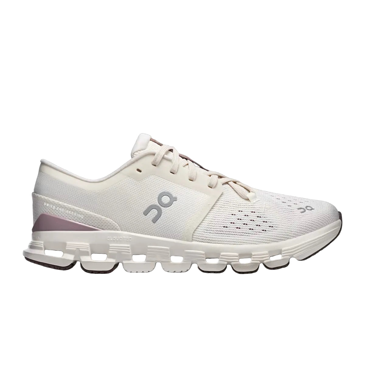 On Cloud X 4 Women's: Ivory/Heron