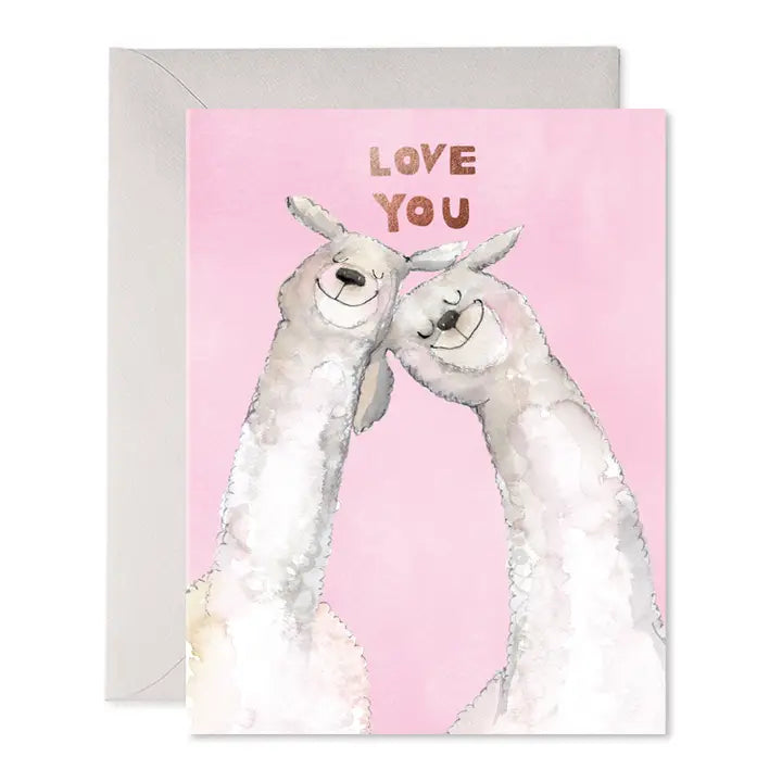E.Frances Llama Love Greeting Card