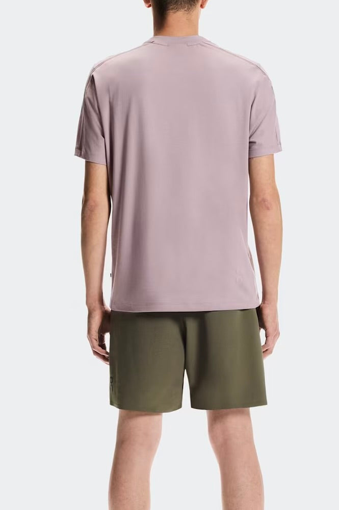 On Focus Men's Cotton Blend Tee - Heron