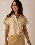 Carve Elliott Voile Pinstripe Top