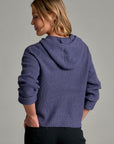 Kuhl W's Fireside Hoody Sweater- Deep Periwinkle