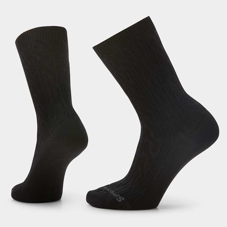 Smartwool Everyday No Cushion Cable Crew Socks