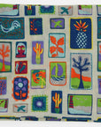 Les Belles Vagabondes Organic Cotton Square Scarf
