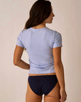 Vega Rib Fitted Tee-Shirt